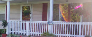 exterior porch painting byLocal House Painters Hadley & Son Painting Maineville Oh