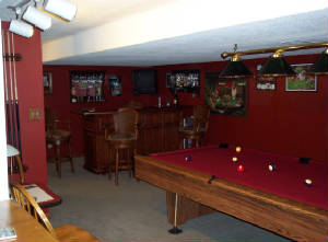 painted basement by House Painters Hadley & Son Painting Maineville Oh