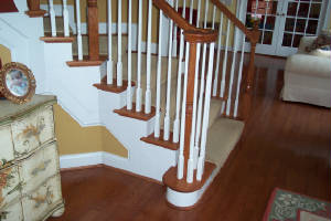 paint and stain steps by Hadley & Son Painting Maineville Oh