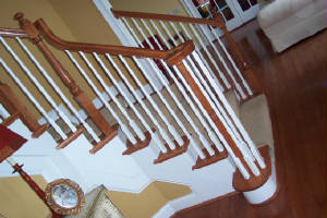 paint and stain steps by Hadley & Son Painting Maineville Oh