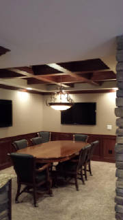 interior house painting wood staining